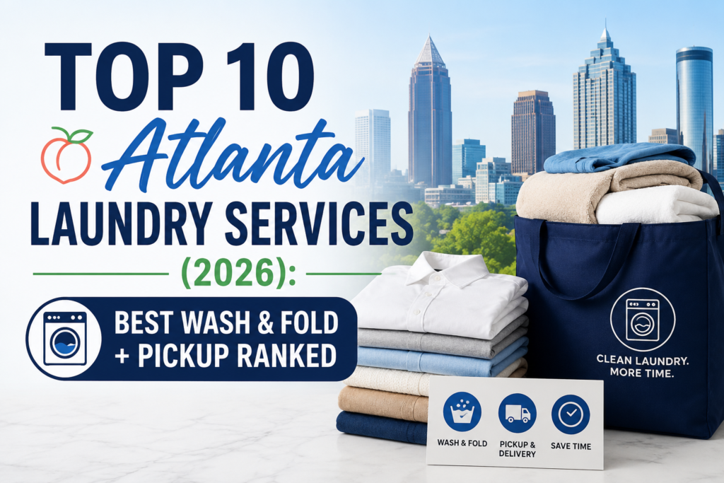 Top 10 Atlanta Laundry Services Best Wash & Fold + Pickup Ranked